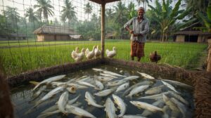 एकात्मिक मत्स्यपालन